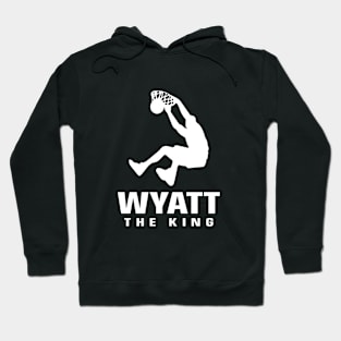 Wyatt Custom Player Basketball Your Name The King Hoodie